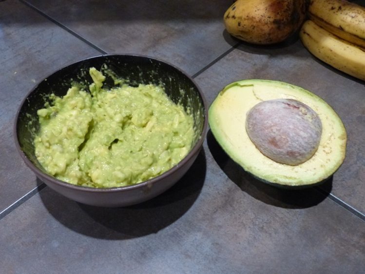 अवोकाडो का प्यूरी (Avocado Purée) baby food